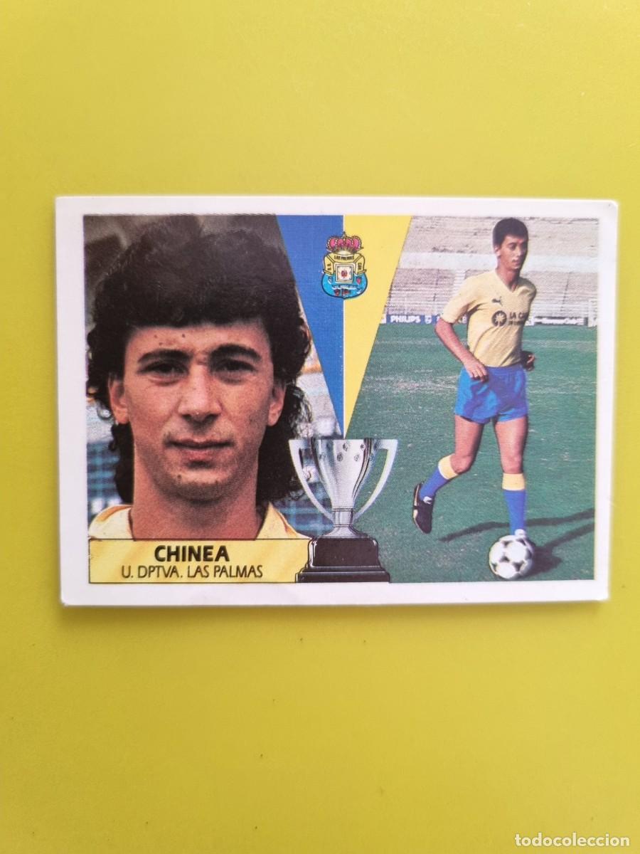 Cromos de Futebol: CROMO LIGA ESTE 87 88 1987 1988 NUNCA PEGADO SIN PEGAR CHINEA UD LAS PALMAS AR1026