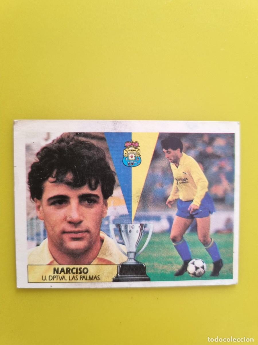 Cromos de Futebol: CROMO LIGA ESTE 87 88 1987 1988 NUNCA PEGADO SIN PEGAR NARCISO LEER UD LAS PALMAS AR1026