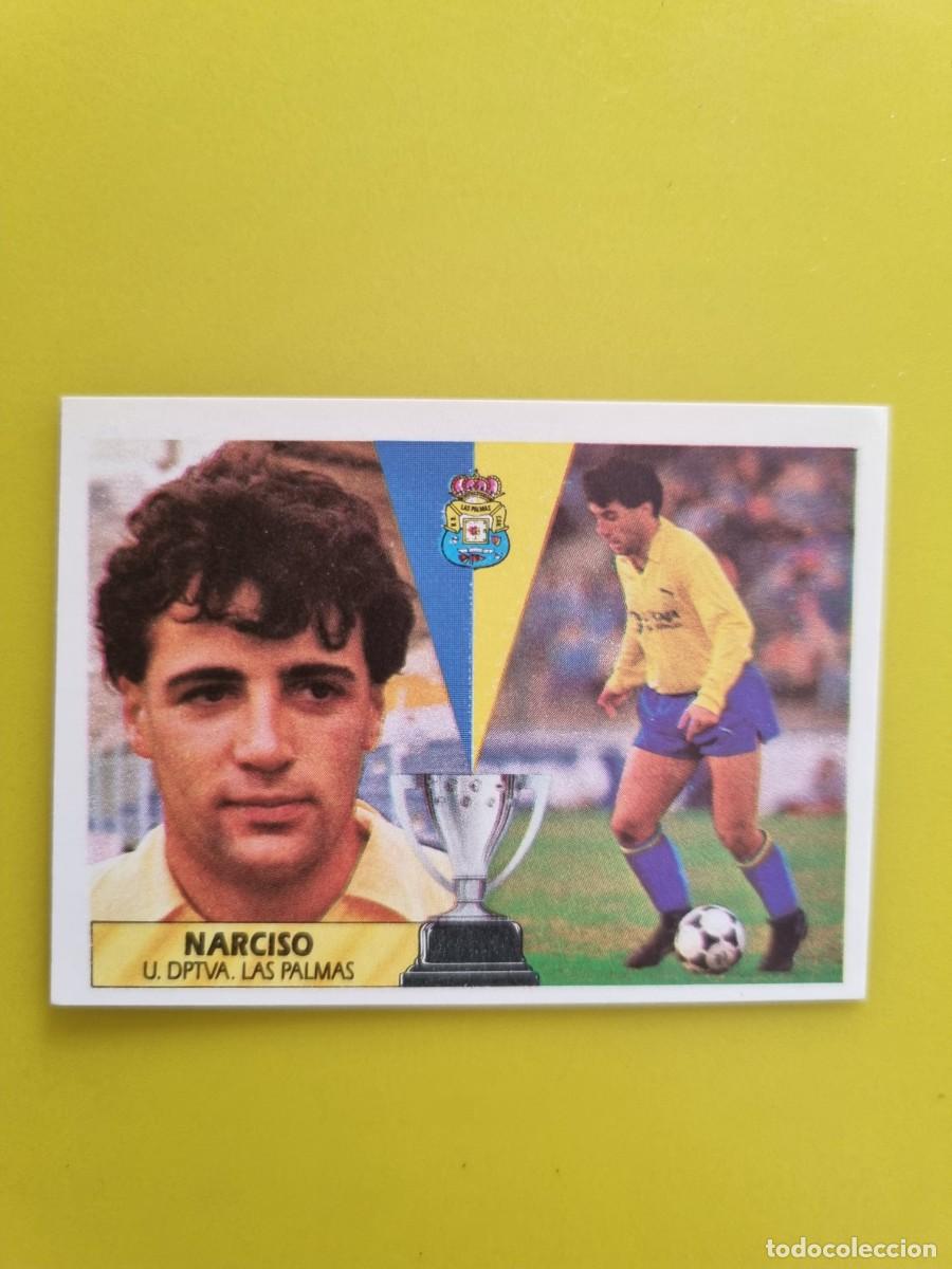 Cromos de Futebol: CROMO LIGA ESTE 87 88 1987 1988 NUNCA PEGADO SIN PEGAR NARCISO UD LAS PALMAS AR1026
