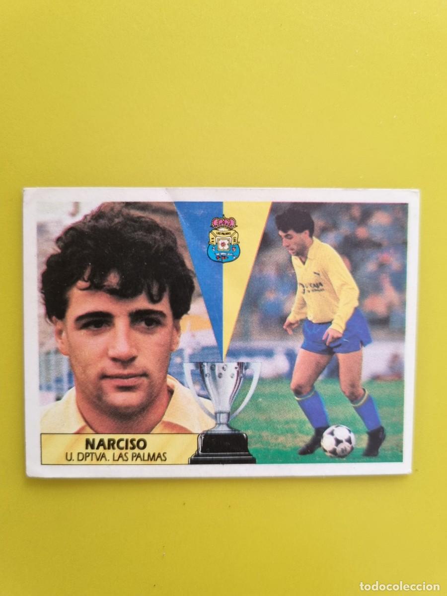 Cromos de Futebol: CROMO LIGA ESTE 87 88 1987 1988 NUNCA PEGADO SIN PEGAR NARCISO UD LAS PALMAS AR1026
