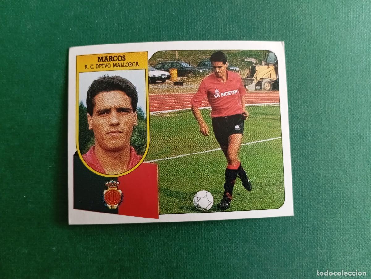 Cromos de f&uacute;tbol: Liga Este 1991 1992 91 92 RCD Mallorca Marcos NUNCA PEGADO