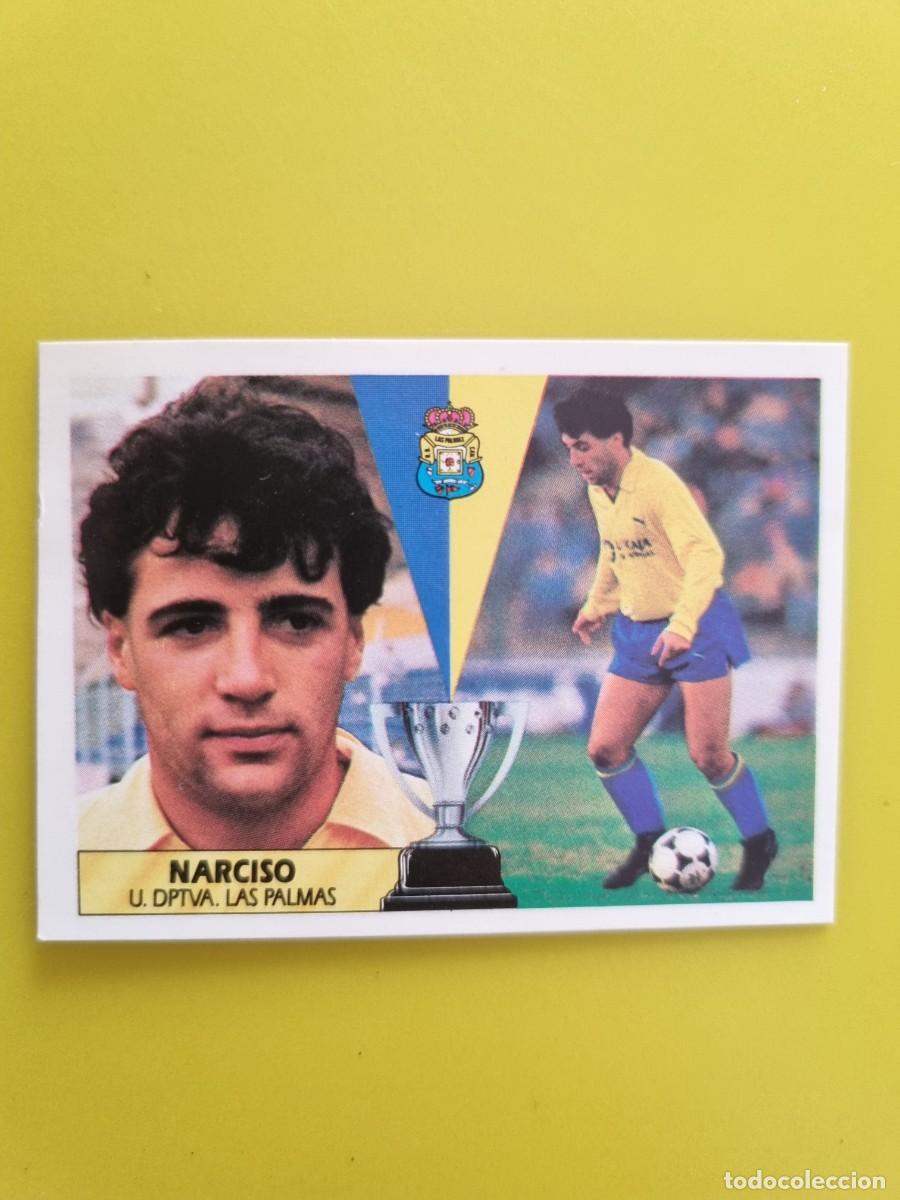 Cromos de f&uacute;tbol: CROMO LIGA ESTE 87 88 1987 1988 NUNCA PEGADO SIN PEGAR NARCISO UD LAS PALMAS AR1026