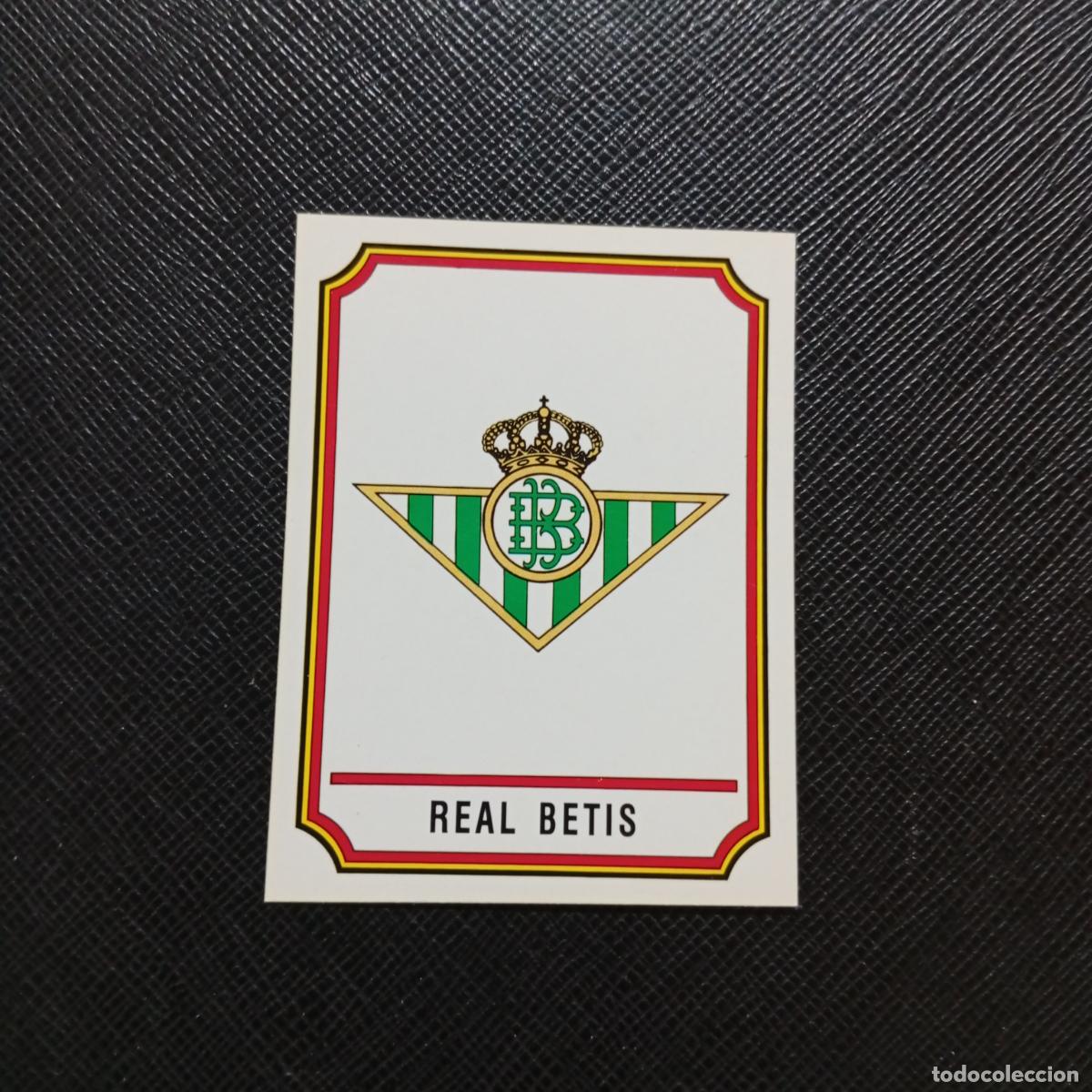 Cromos de f&uacute;tbol: REAL BETIS ESCUDO PANINI 1989 CROMO FUTBOL LIGA 89 - A97 PG397