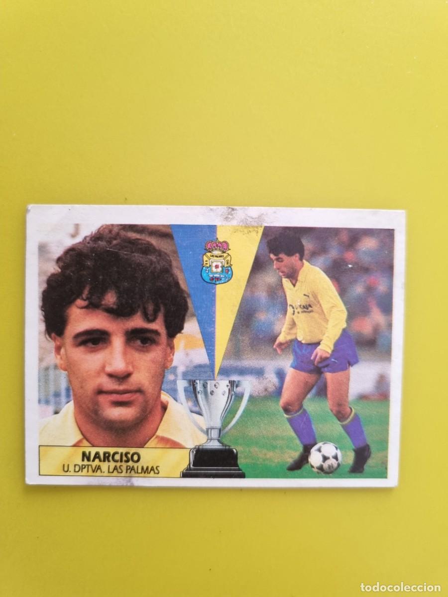 Cromos de f&uacute;tbol: CROMO LIGA ESTE 87 88 1987 1988 NUNCA PEGADO SIN PEGAR NARCISO LEER UD LAS PALMAS AR1026