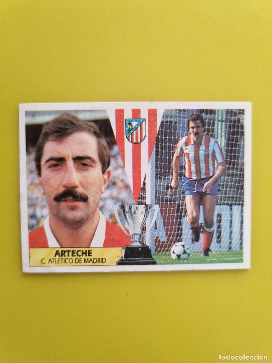 Cromos de f&uacute;tbol: CROMO LIGA ESTE 87 88 1987 1988 NUNCA PEGADO SIN PEGAR ARTECHE AT DE MADRID AR1026