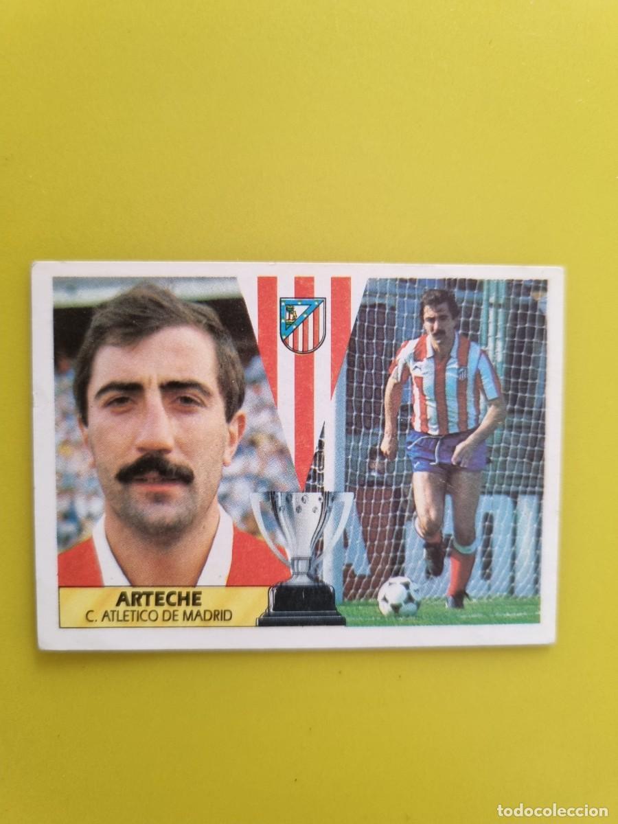 Cromos de f&uacute;tbol: CROMO LIGA ESTE 87 88 1987 1988 NUNCA PEGADO SIN PEGAR ARTECHE AT DE MADRID AR1026