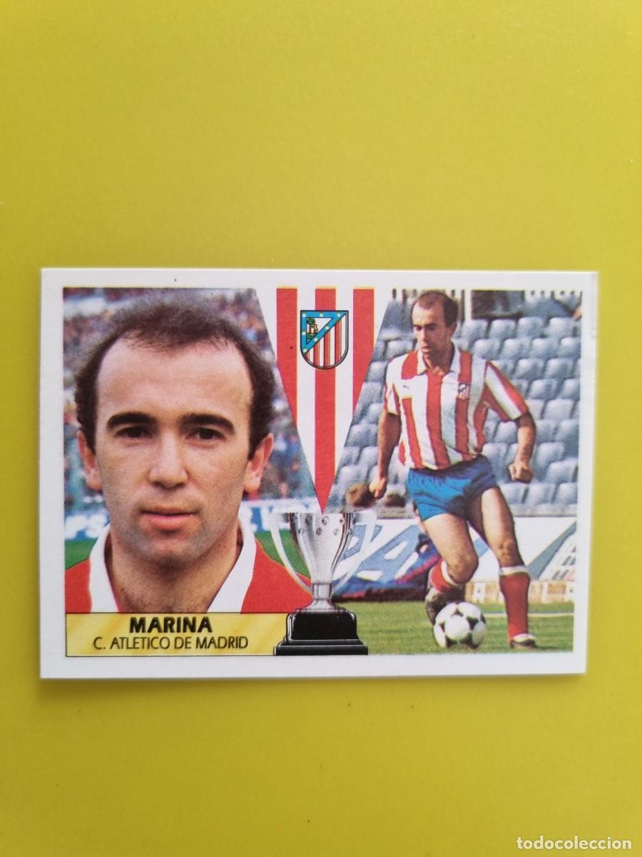Cromos de f&uacute;tbol: CROMO LIGA ESTE 87 88 1987 1988 NUNCA PEGADO SIN PEGAR MARINA AT DE MADRID AR1026