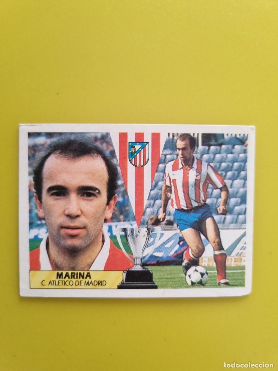 Cromos de f&uacute;tbol: CROMO LIGA ESTE 87 88 1987 1988 NUNCA PEGADO SIN PEGAR MARINA AT DE MADRID AR1026