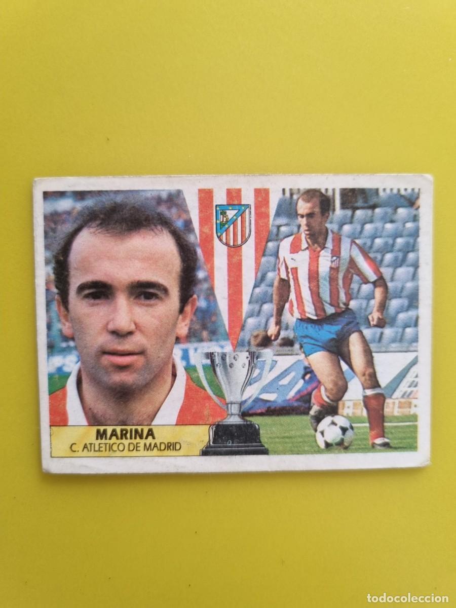 Cromos de f&uacute;tbol: CROMO LIGA ESTE 87 88 1987 1988 NUNCA PEGADO SIN PEGAR MARINA AT DE MADRID AR1026