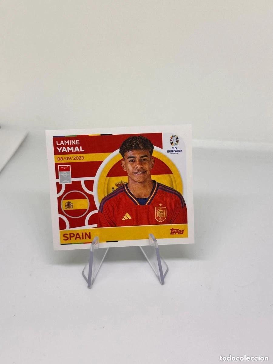 Cromos de f&uacute;tbol: Coleccion Completa Uefa EURO 2024 Germany Lamine Yamal Rookie
