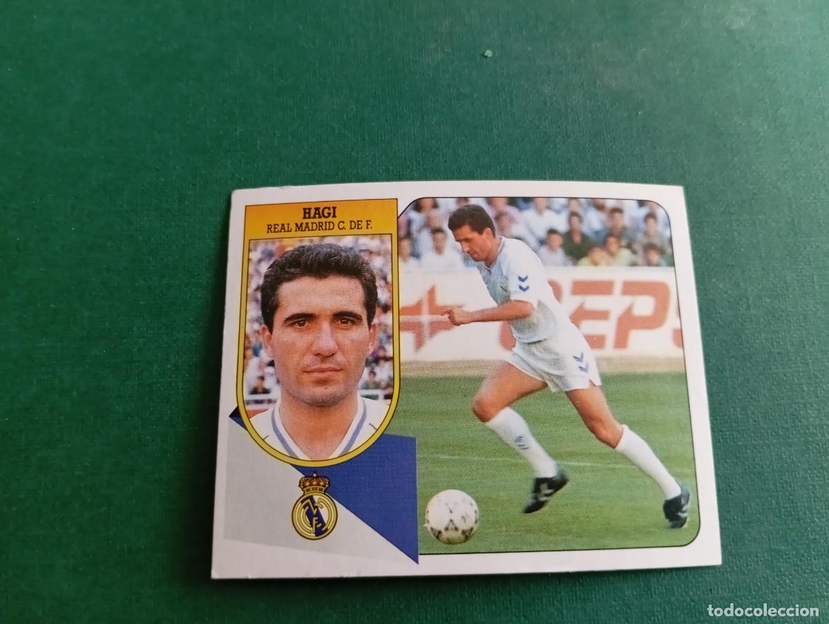 Cromos de f&uacute;tbol: Liga Este 1991 1992 91 92 Real Madrid Hagi NUNCA PEGADO