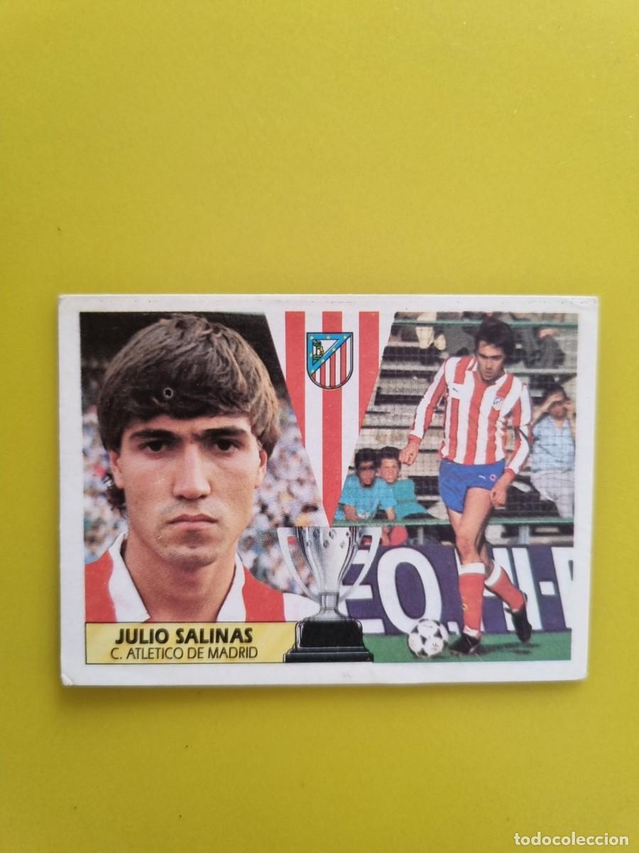 Cromos de f&uacute;tbol: CROMO LIGA ESTE 87 88 1987 1988 NUNCA PEGADO SIN PEGAR JULIO SALINAS AT DE MADRID AR1026
