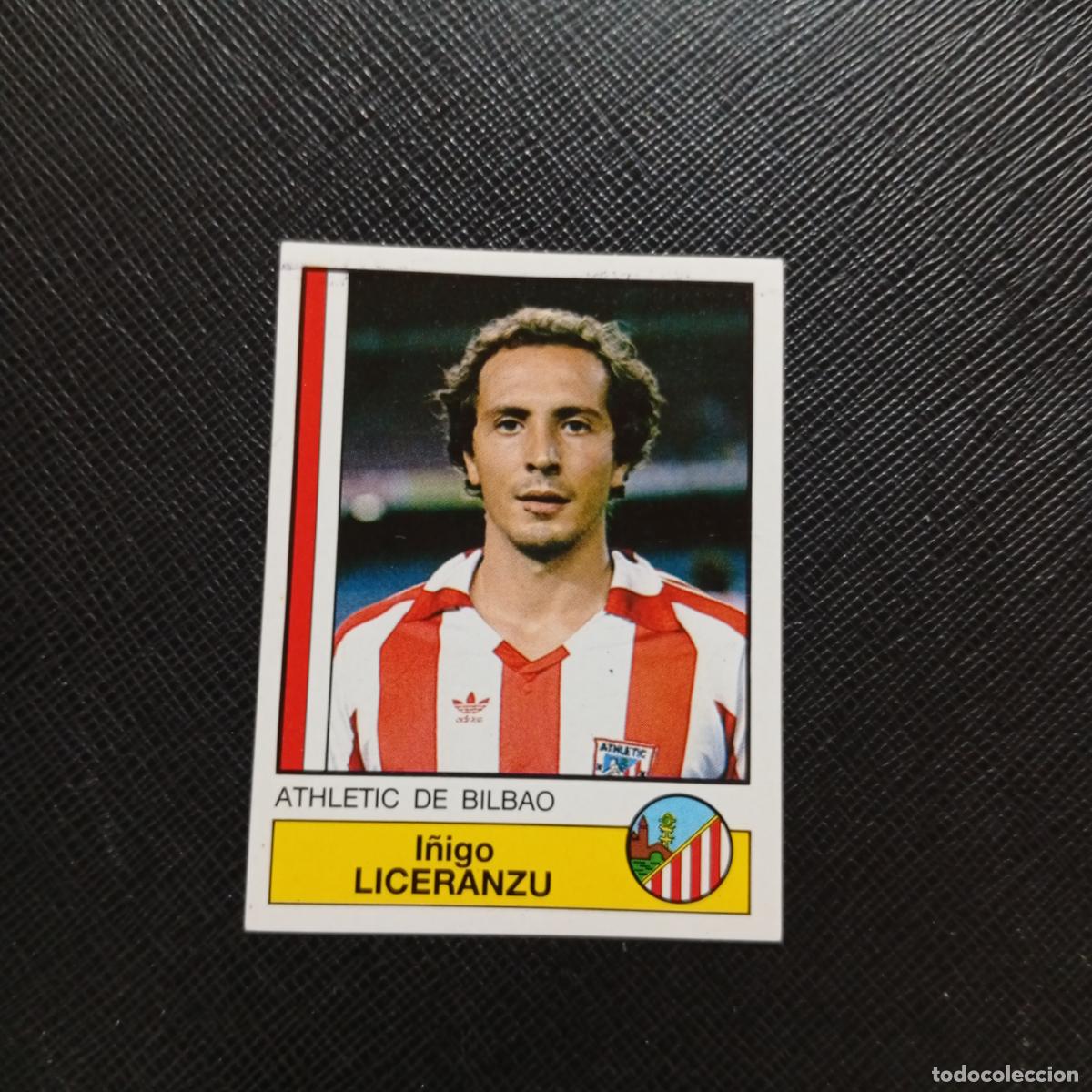 Cromos de f&uacute;tbol: 6 LICERANZU BILBAO PANINI 1987 CROMO FUTBOL LIGA 87 - SIN PEGAR - A97 PG424