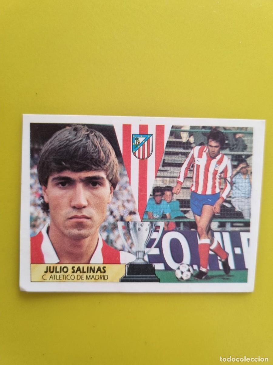 Cromos de f&uacute;tbol: CROMO LIGA ESTE 87 88 1987 1988 NUNCA PEGADO SIN PEGAR JULIO SALINAS AT DE MADRID AR1026