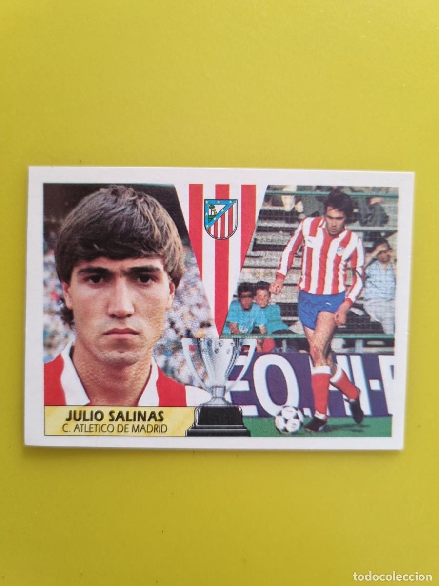 Cromos de f&uacute;tbol: CROMO LIGA ESTE 87 88 1987 1988 NUNCA PEGADO SIN PEGAR JULIO SALINAS AT DE MADRID AR1026