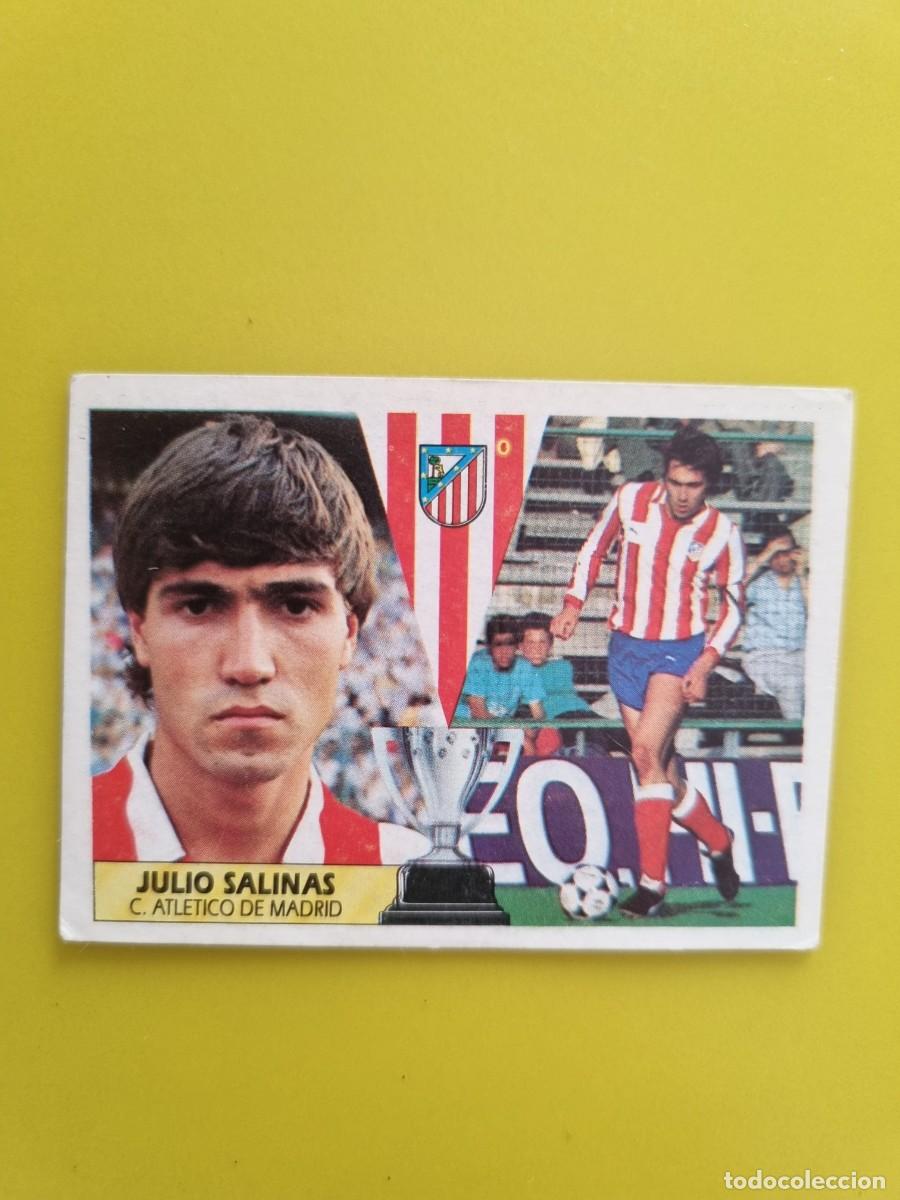 Cromos de f&uacute;tbol: CROMO LIGA ESTE 87 88 1987 1988 NUNCA PEGADO SIN PEGAR JULIO SALINAS AT DE MADRID AR1026