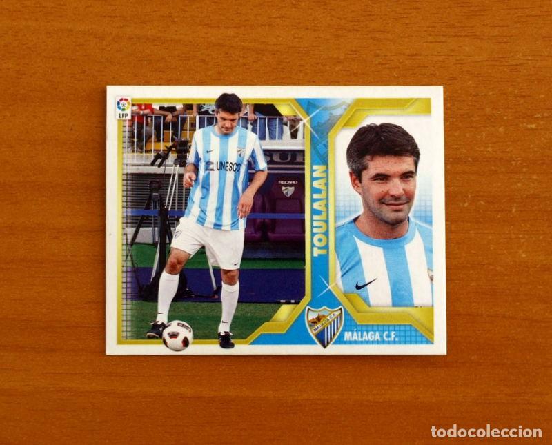 Cromos de Futebol: M&aacute;laga - Toulalan - Fichaje n&ordm; 4 - Liga 2011-2012, 11-12 - Ediciones Este - Nunca pegado