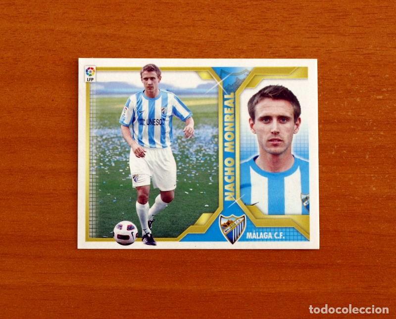 Cromos de f&uacute;tbol: M&aacute;laga - Nacho Monreal N&ordm; 7 - Liga 2011-2012, 11-12 - Ediciones Este - Nunca pegado