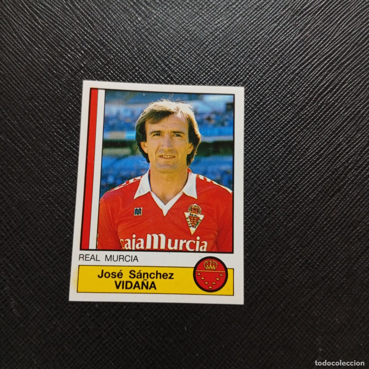 Cromos de f&uacute;tbol: 158 VIDA&Ntilde;A MURCIA PANINI 1987 CROMO FUTBOL LIGA 87 - SIN PEGAR - A97 PG424