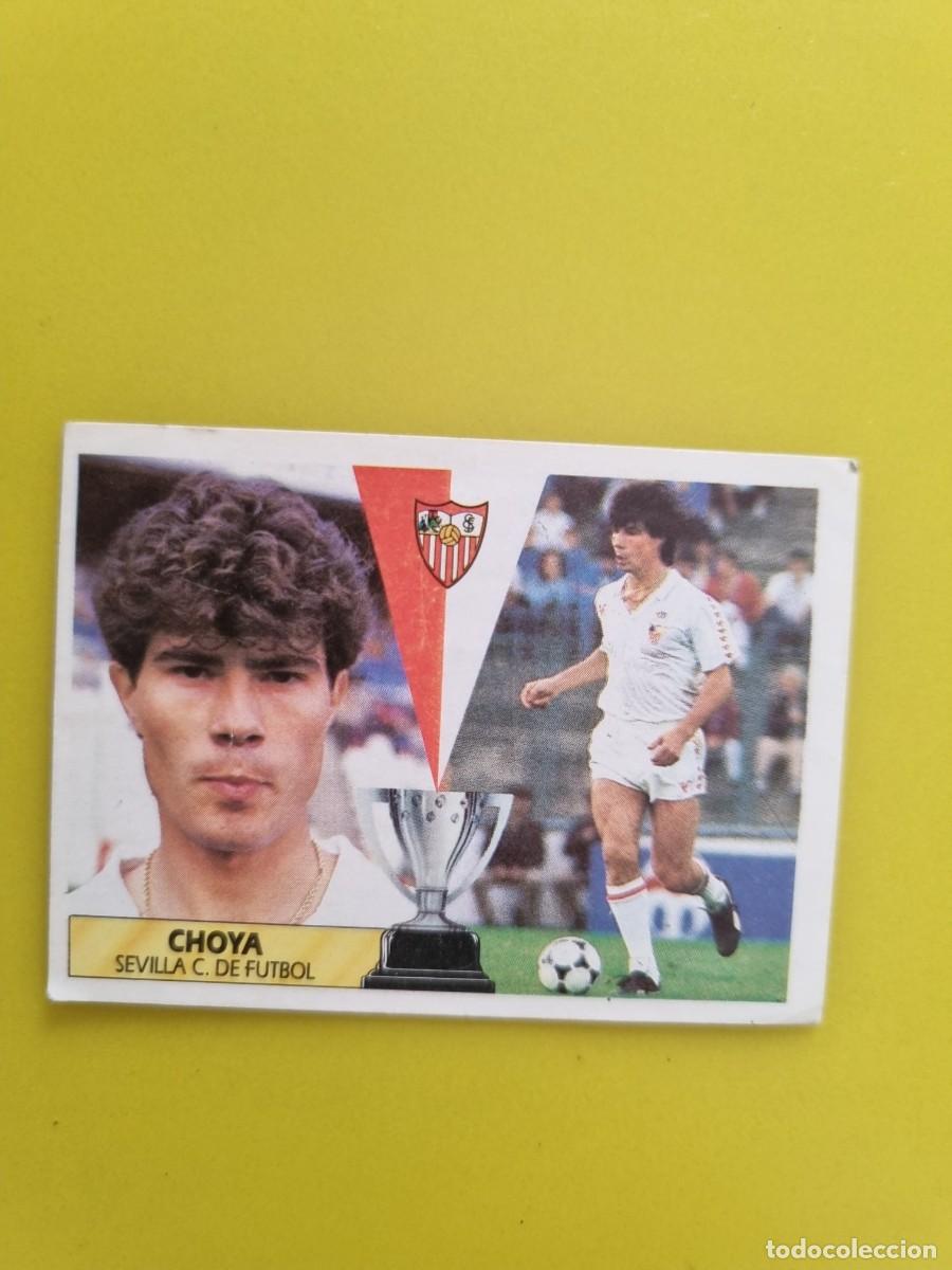 Cromos de f&uacute;tbol: CROMO LIGA ESTE 87 88 1987 1988 NUNCA PEGADO SIN PEGAR CHOYA SEVILLA CF AR1026