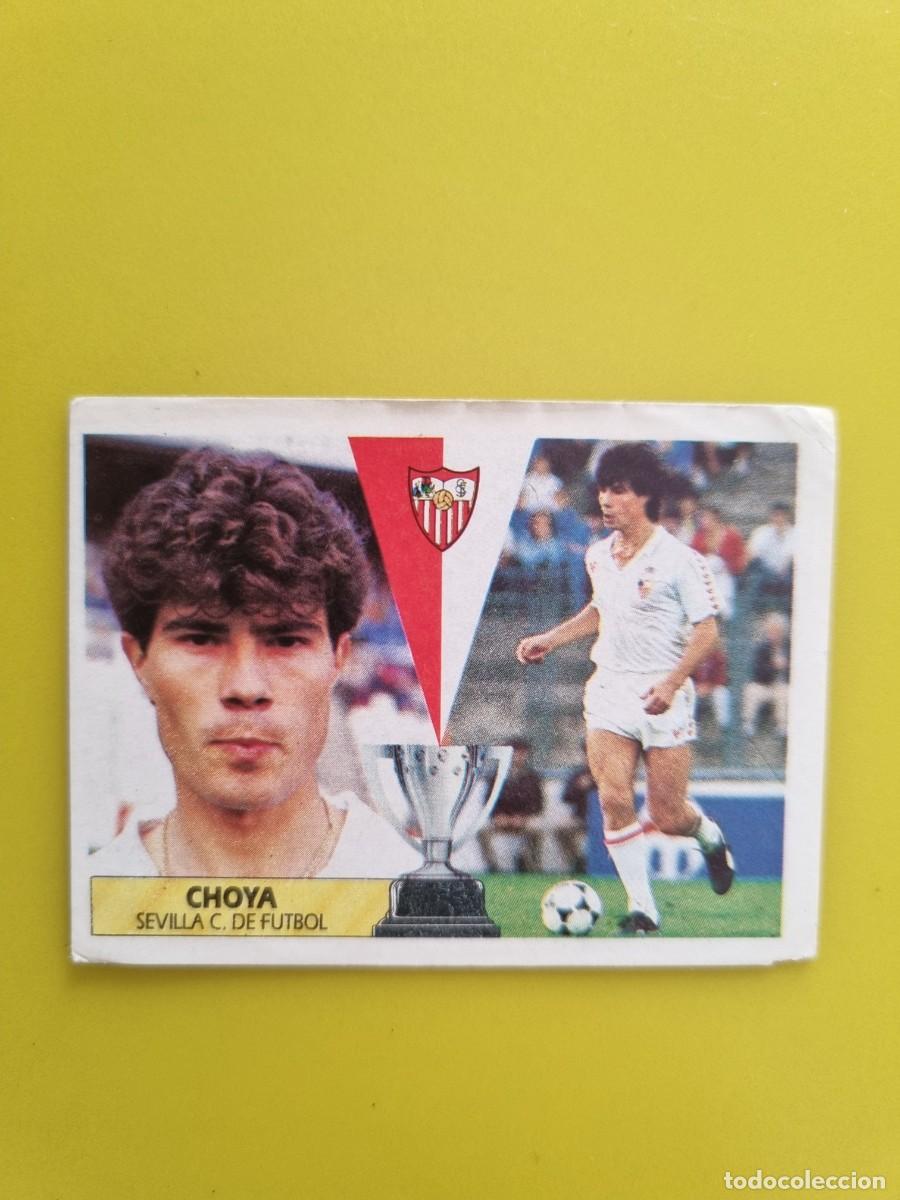 Cromos de f&uacute;tbol: CROMO LIGA ESTE 87 88 1987 1988 NUNCA PEGADO SIN PEGAR CHOYA SEVILLA CF AR1026