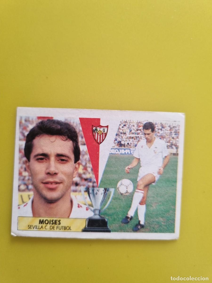 Cromos de Futebol: CROMO LIGA ESTE 87 88 1987 1988 NUNCA PEGADO SIN PEGAR MOISES SEVILLA CF AR1026