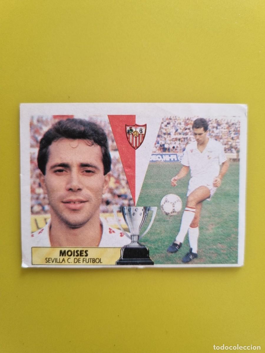 Cromos de Futebol: CROMO LIGA ESTE 87 88 1987 1988 NUNCA PEGADO SIN PEGAR MOISES SEVILLA CF AR1026