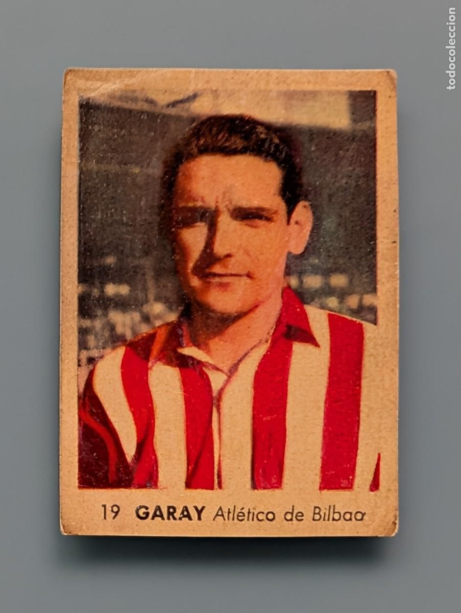 Cromos de Futebol: DIFICIL CROMO RARE CARD GARAY ATHLETIC ATLETICO BILBAO ED RUIZ ROMERO 1955 1955/56 1956 VIZCAYA