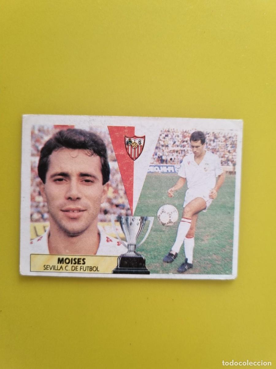 Figurine di Calcio: CROMO LIGA ESTE 87 88 1987 1988 NUNCA PEGADO SIN PEGAR MOISES SEVILLA CF AR1026