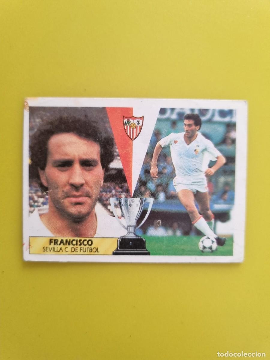 Figurine di Calcio: CROMO LIGA ESTE 87 88 1987 1988 NUNCA PEGADO SIN PEGAR FRANCISCO SEVILLA CF AR1026