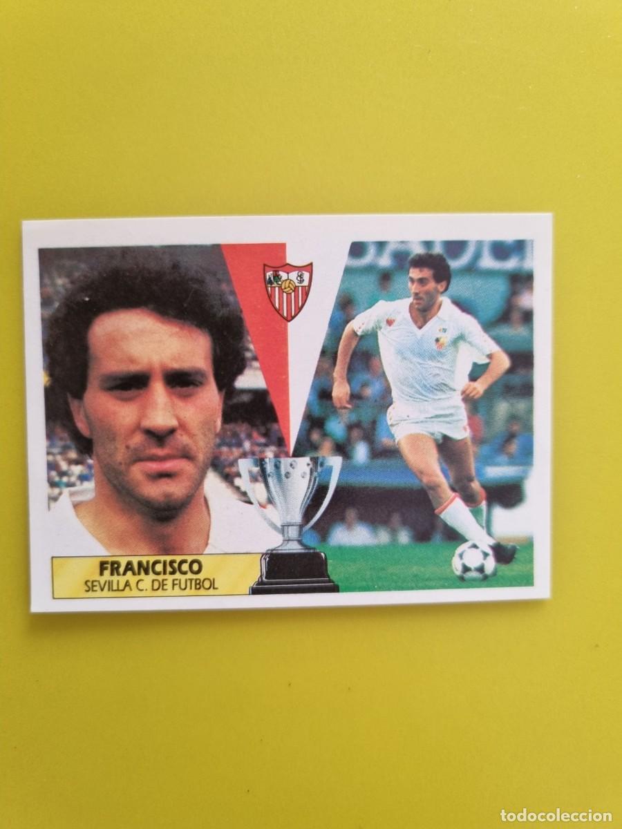 Fu&szlig;ball-Sticker: CROMO LIGA ESTE 87 88 1987 1988 NUNCA PEGADO SIN PEGAR FRANCISCO SEVILLA CF AR1026
