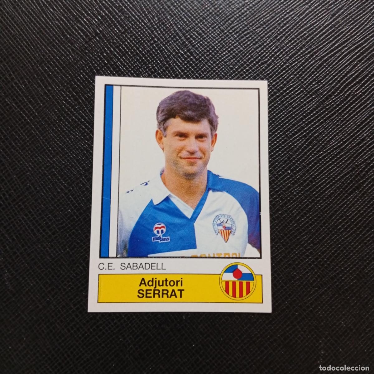 Fu&szlig;ball-Sticker: 215 SERRAT SABADELL PANINI 1987 CROMO FUTBOL LIGA 87 - SIN PEGAR - A97 PG424