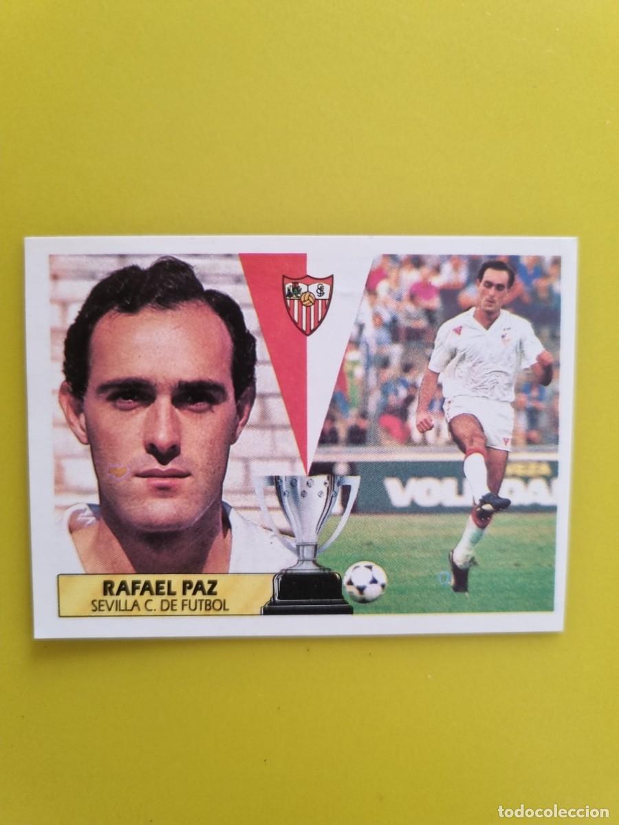 Fu&szlig;ball-Sticker: CROMO LIGA ESTE 87 88 1987 1988 NUNCA PEGADO SIN PEGAR RAFAEL PAZ SEVILLA CF AR1026