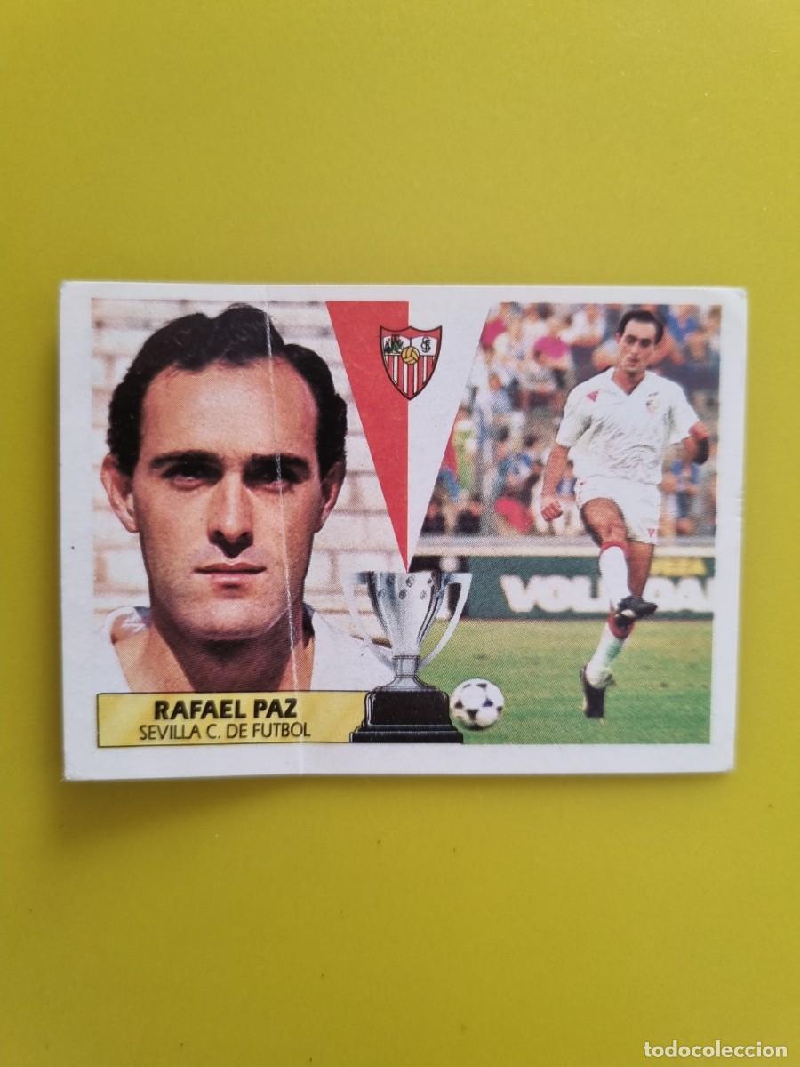 Fu&szlig;ball-Sticker: CROMO LIGA ESTE 87 88 1987 1988 NUNCA PEGADO SIN PEGAR RAFAEL PAZ SEVILLA CF AR1026