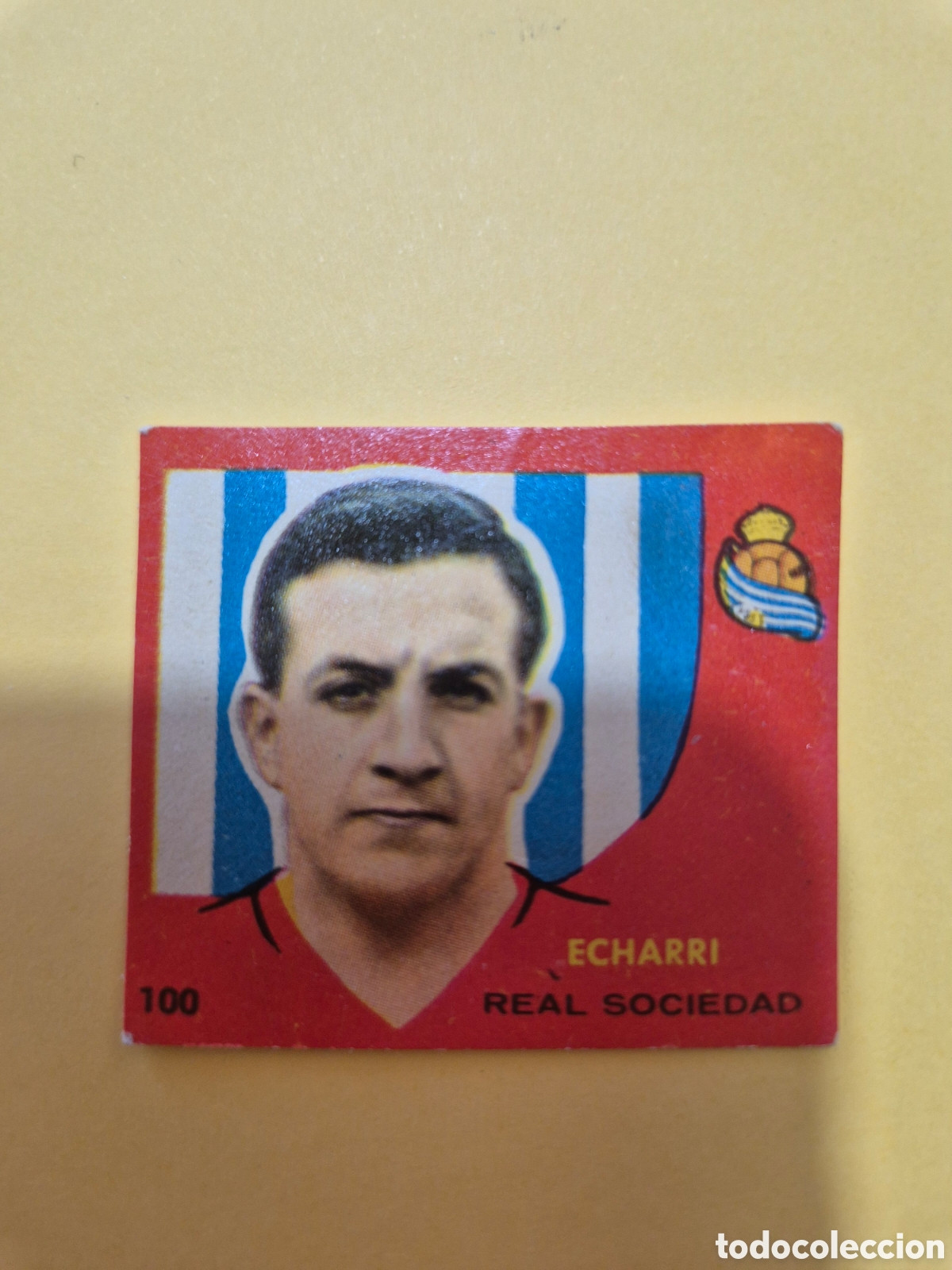 Cartes &agrave; collectionner de Football: ECHARRI 100 REAL SOCIEDAD CAMPEONES 1959 BRUGUERA