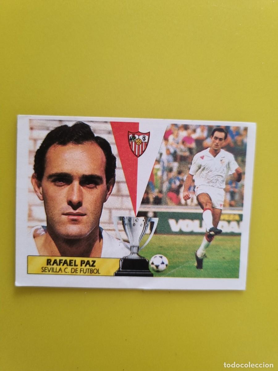Fu&szlig;ball-Sticker: CROMO LIGA ESTE 87 88 1987 1988 NUNCA PEGADO SIN PEGAR RAFAEL PAZ SEVILLA CF AR1026