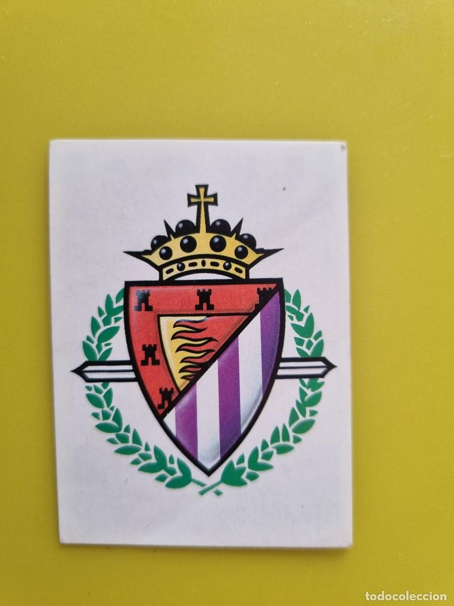 Figurine di Calcio: CROMO LIGA ESTE 87 88 1987 1988 NUNCA PEGADO SIN PEGAR ESCUDO REAL VALLADOLID AR1026