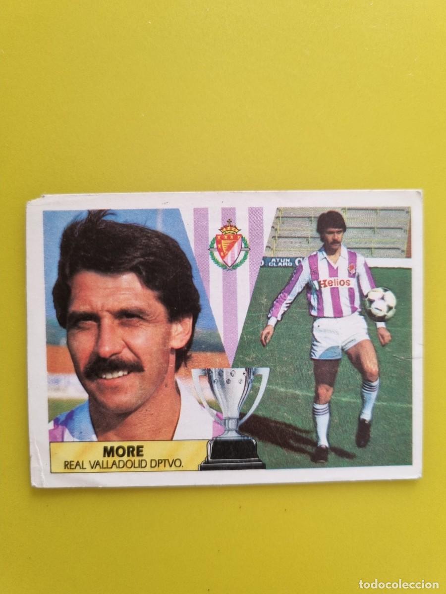 Figurine di Calcio: CROMO LIGA ESTE 87 88 1987 1988 NUNCA PEGADO SIN PEGAR MORE REAL VALLADOLID AR1026