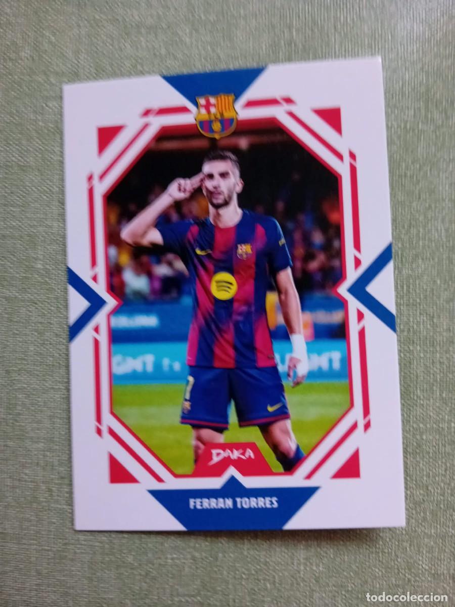 Cromos de f&uacute;tbol: FCB-1-A FERRAN TORRES BARCELONA DAKA TOP AUDIENCE BARCELONA 2025 2026 25 26