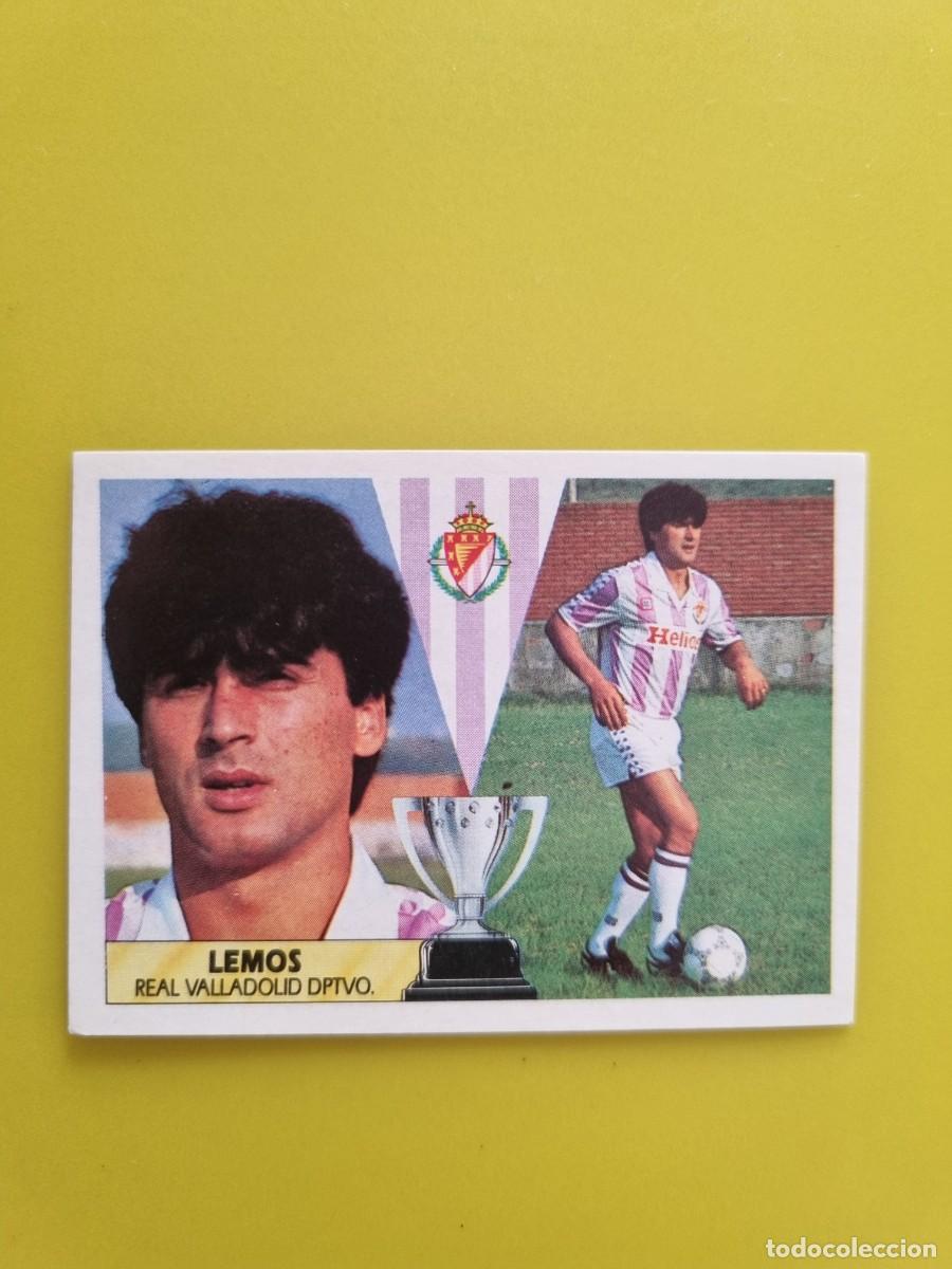 Cromos de f&uacute;tbol: CROMO LIGA ESTE 87 88 1987 1988 NUNCA PEGADO SIN PEGAR LEMOS REAL VALLADOLID AR1026