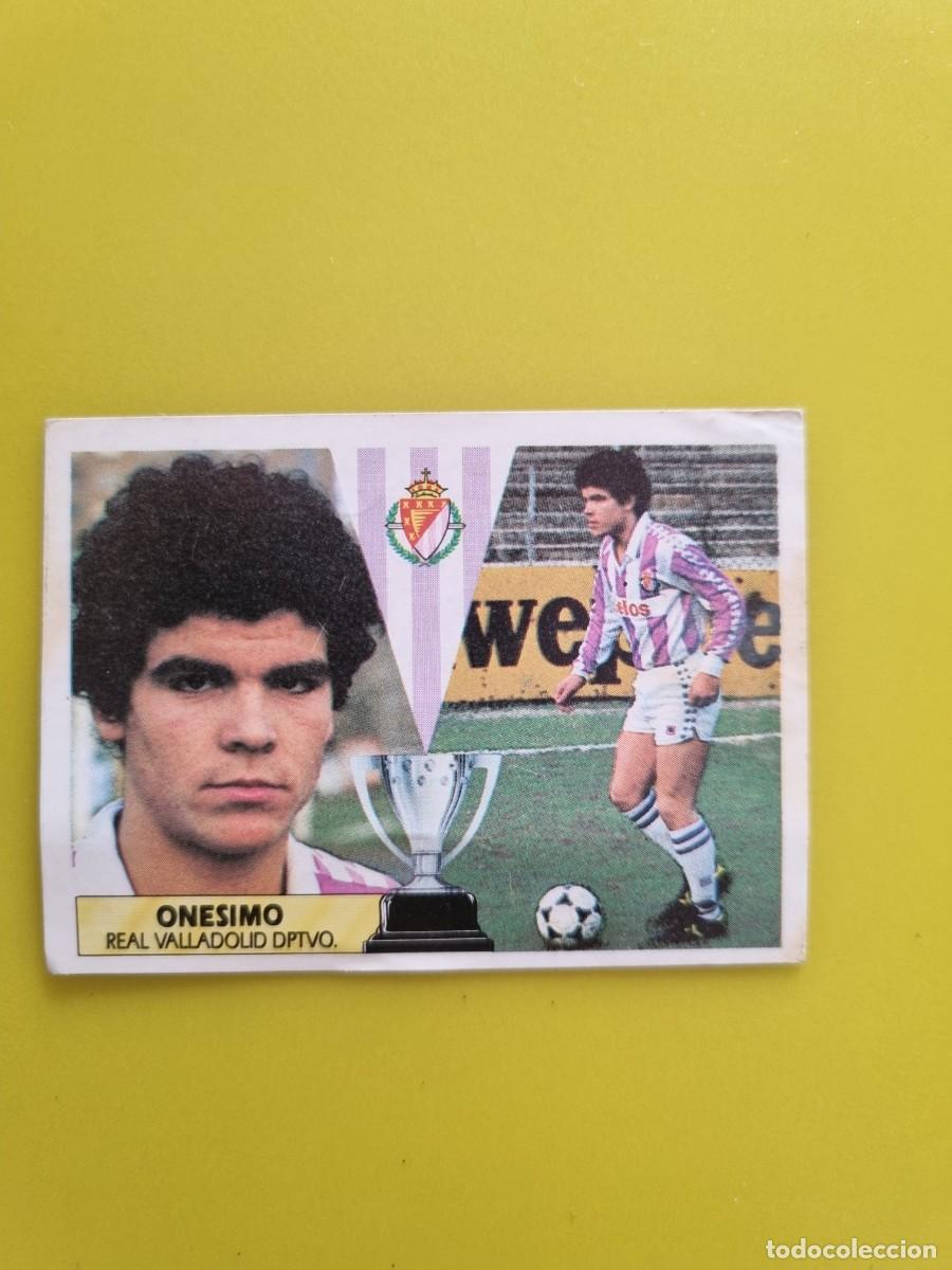 Cromos de f&uacute;tbol: CROMO LIGA ESTE 87 88 1987 1988 NUNCA PEGADO SIN PEGAR ONESIMO REAL VALLADOLID AR1026