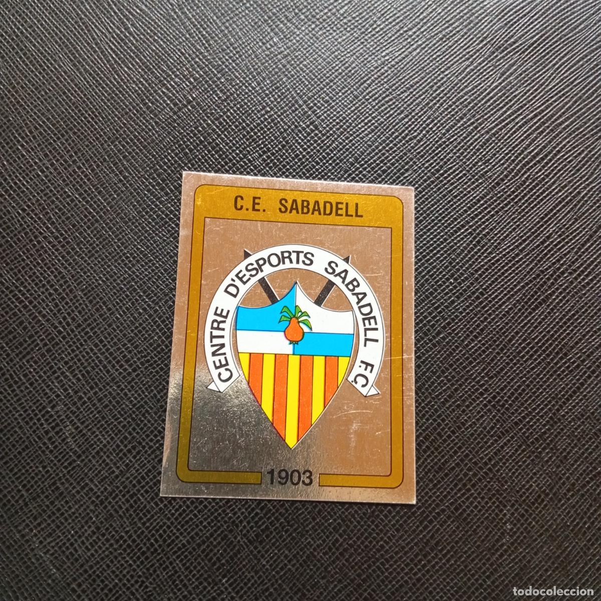 Cromos de f&uacute;tbol: 210 SABADELL ESCUDO PANINI 1987 CROMO FUTBOL LIGA 87 - SIN PEGAR - A97 PG433