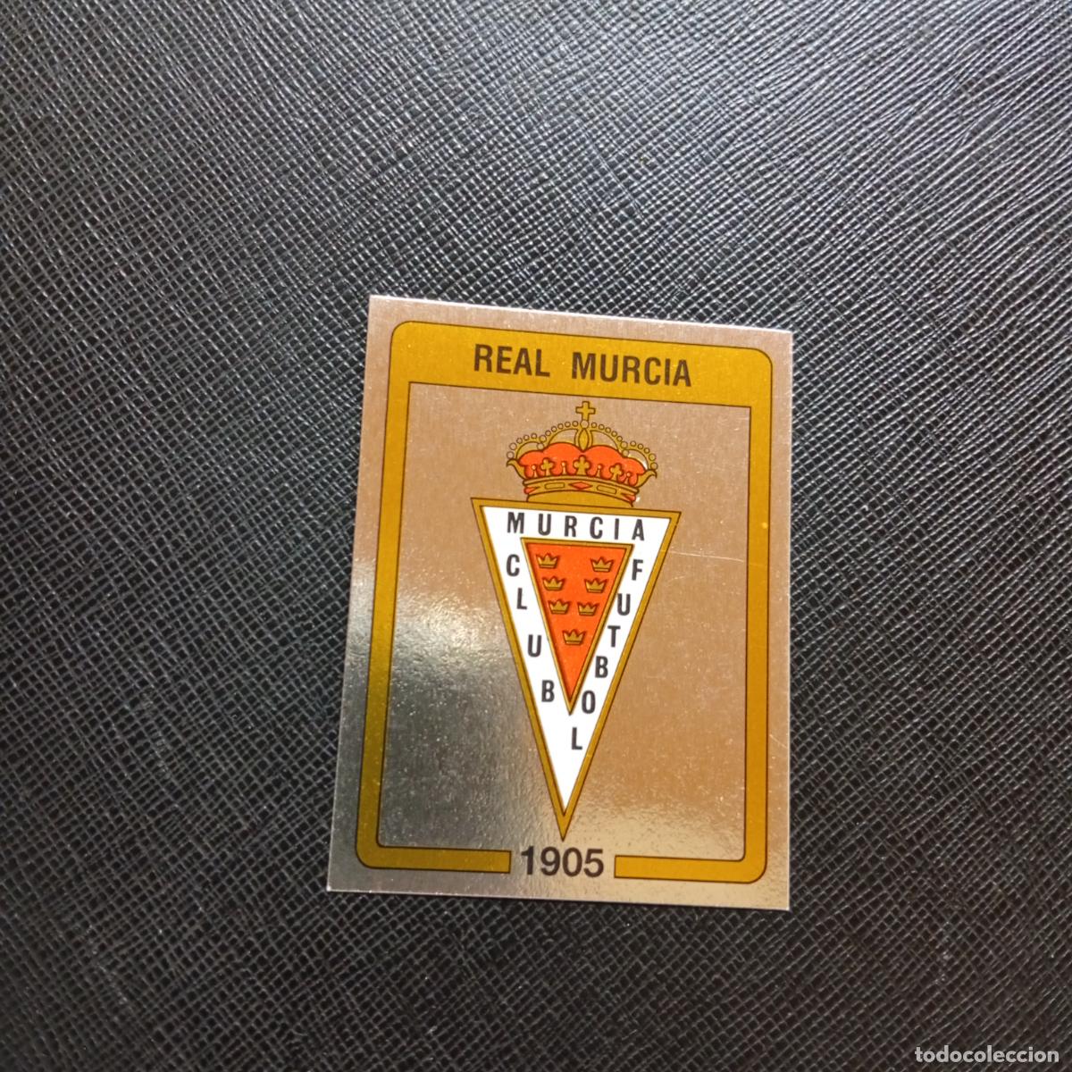 Cromos de f&uacute;tbol: 153 MURCIA ESCUDO PANINI 1987 CROMO FUTBOL LIGA 87 - SIN PEGAR - A97 PG433