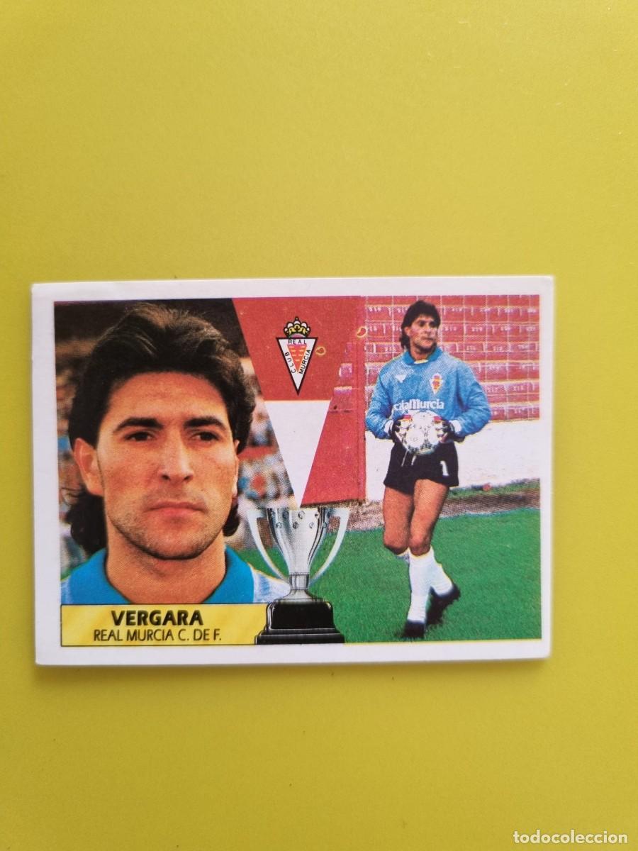 Cromos de f&uacute;tbol: LIGA ESTE 87 88 1987 1988 NUNCA PEGADO SIN PEGAR VERGARA REAL MURCIA AR1026