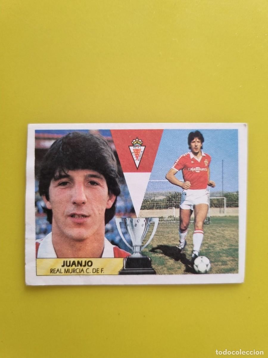 Cromos de f&uacute;tbol: CROMO LIGA ESTE 87 88 1987 1988 NUNCA PEGADO SIN PEGAR JUANJO REAL MURCIA AR1026