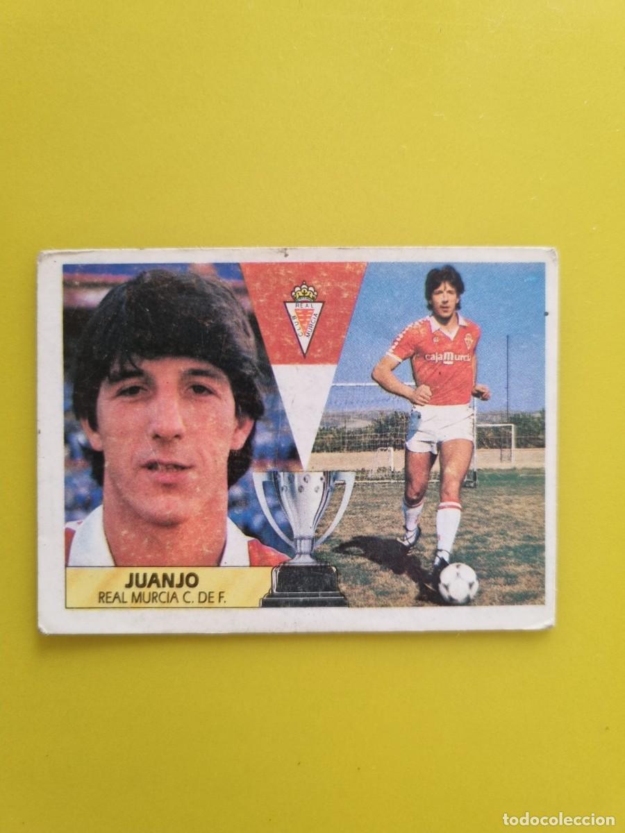 Cromos de f&uacute;tbol: CROMO LIGA ESTE 87 88 1987 1988 NUNCA PEGADO SIN PEGAR JUANJO REAL MURCIA AR1026