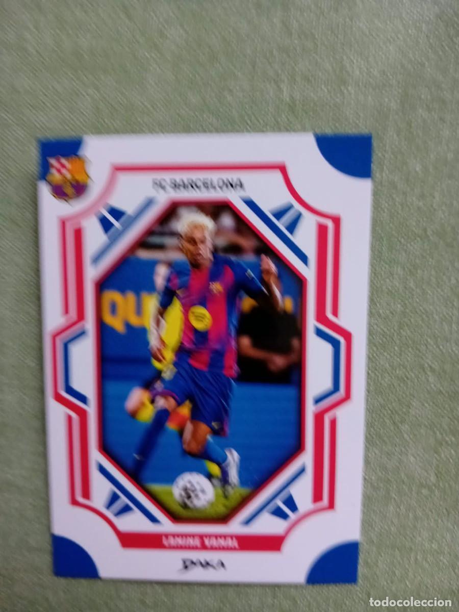 Cromos de f&uacute;tbol: FCB-5-B LAMINE YAMAL BARCELONA DAKA TOP AUDIENCE BARCELONA 2025 2026 25 26