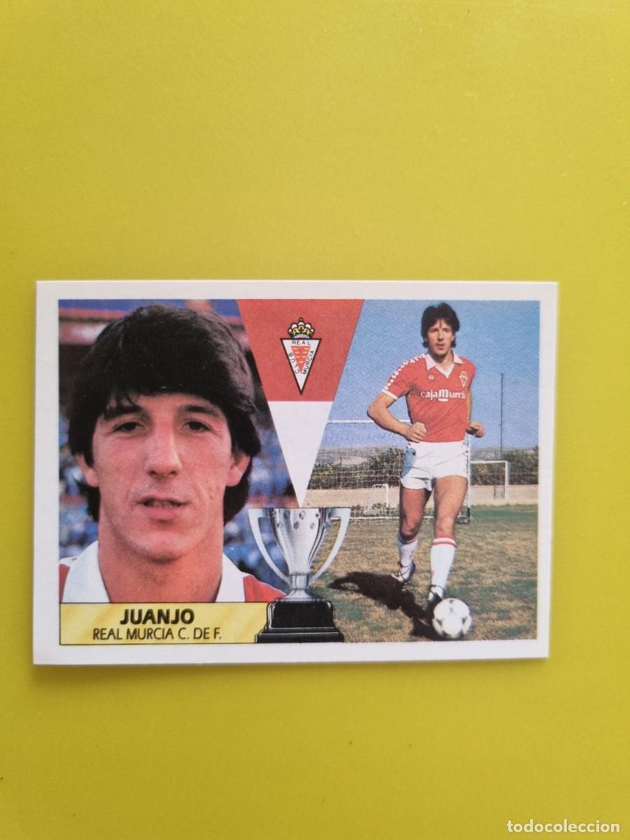 Cromos de f&uacute;tbol: CROMO LIGA ESTE 87 88 1987 1988 NUNCA PEGADO SIN PEGAR JUANJO REAL MURCIA AR1026