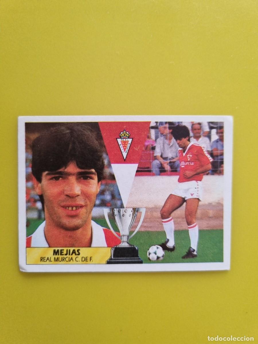 Cromos de f&uacute;tbol: CROMO LIGA ESTE 87 88 1987 1988 NUNCA PEGADO SIN PEGAR MEJIAS REAL MURCIA AR1026