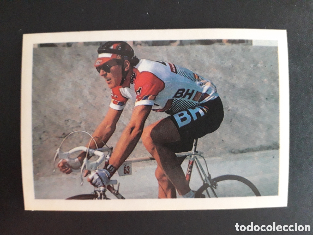 Cromos de f&uacute;tbol: JORGE PEDERSEN, BH, ASES DEL CICLISMO, FHER 1988 N&deg; 104 SIN PEGAR, PEDIDO M&Iacute;NIMO 3&euro;